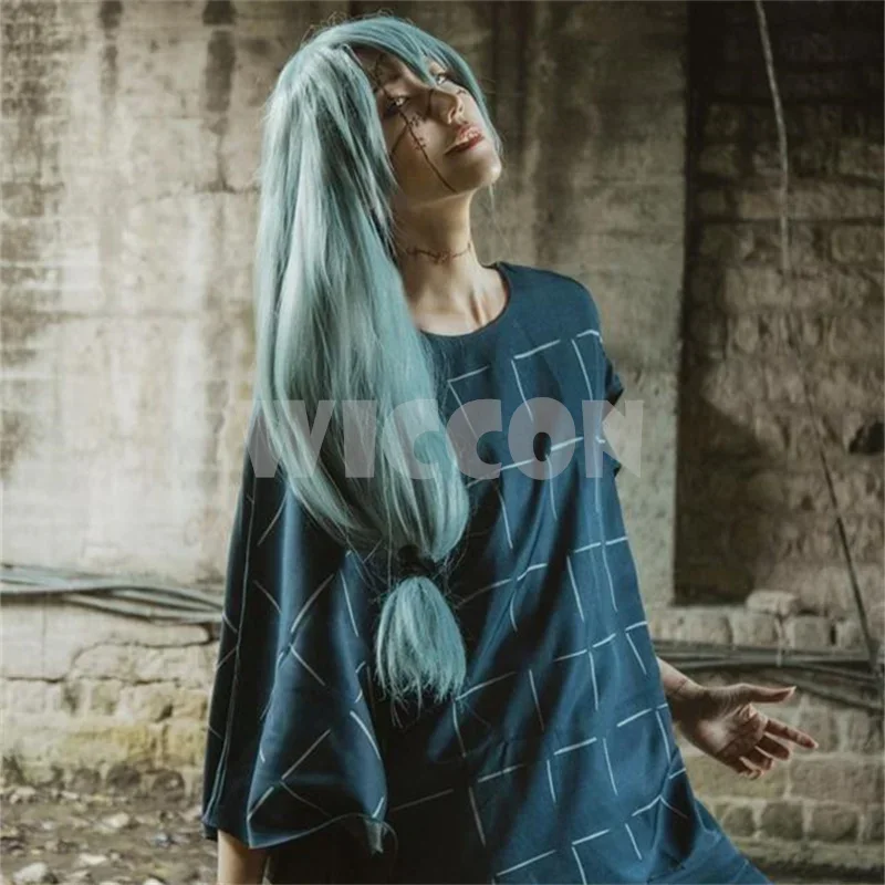 Костюмы для косплея юютсу касин махито из аниме парик топ брюки костюм на