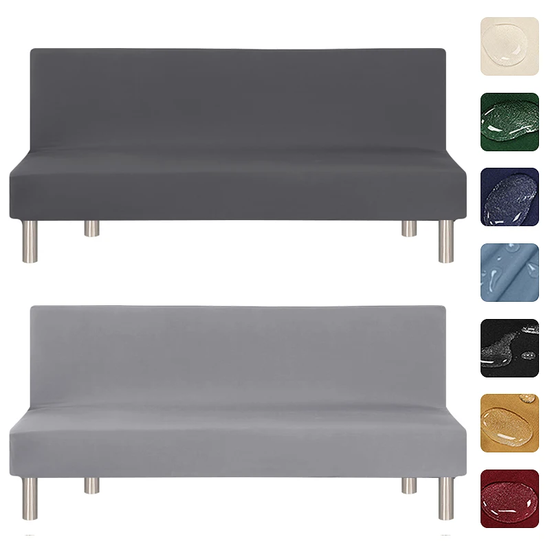 

Waterproof Sofa Bed Cover No Armrest Elastic Couch Covers Stretch Flexible Sofa Covers Couch Slipcovers For Home Livingi Room