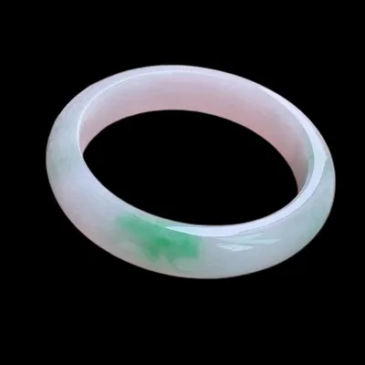 Ювелирные изделия zheru браслет из натурального бирманского нефрита 54 мм-62 мм