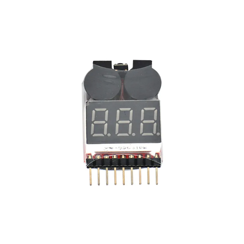 

1/3/5pcs RC Voltage Display Battery Low Alarm Buzzer BX100 1S-8S Meter Tester Lipo Battery Monitor for RC Car Drone Helicopter