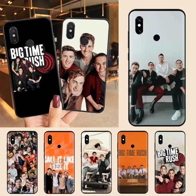 

Big Time Rush Phone Case For Xiaomi Redmi note 7 8 9 11 i t s 10 A poco f3 x3 E pro lite funda shell