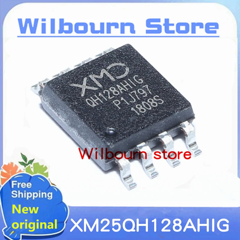

10PCS/LOT QH128AHIG XM25QH128AHIG QH128AH1G SOP8 100% New original