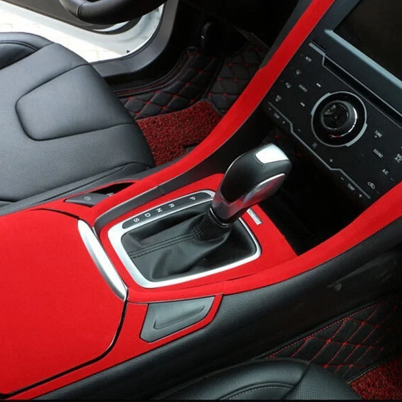 Мягкая бархатная тканевая наклейка автомобильная пуховая ткань замшевая