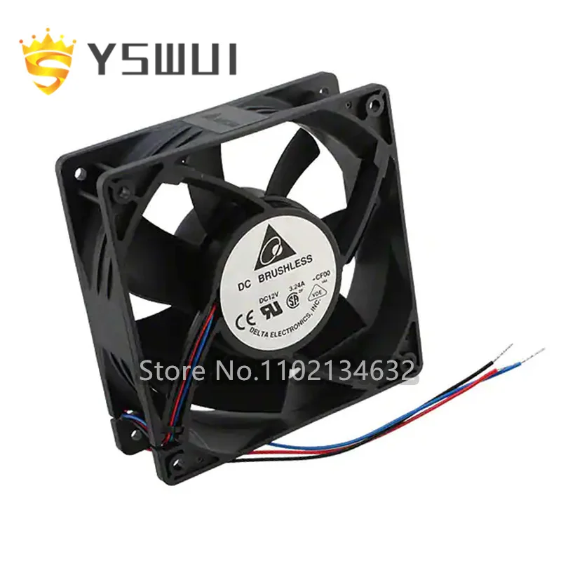 

AFB1224HHAUD Original FAN AXIAL 120X25.4MM 24VDC WIRE