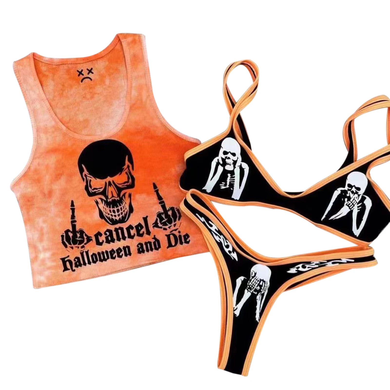 Летний Женский Сексуальный Комплект Бикини С Низкой Талией И V-образным Вырезом