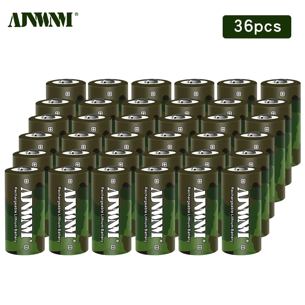 

AJNWNM 12-52 шт. 3,7 в CR123A батарея 800 мАч 16340 16350 литий-ионные перезаряжаемые батареи батарея для фонарика CR123 RCR123A RCR123