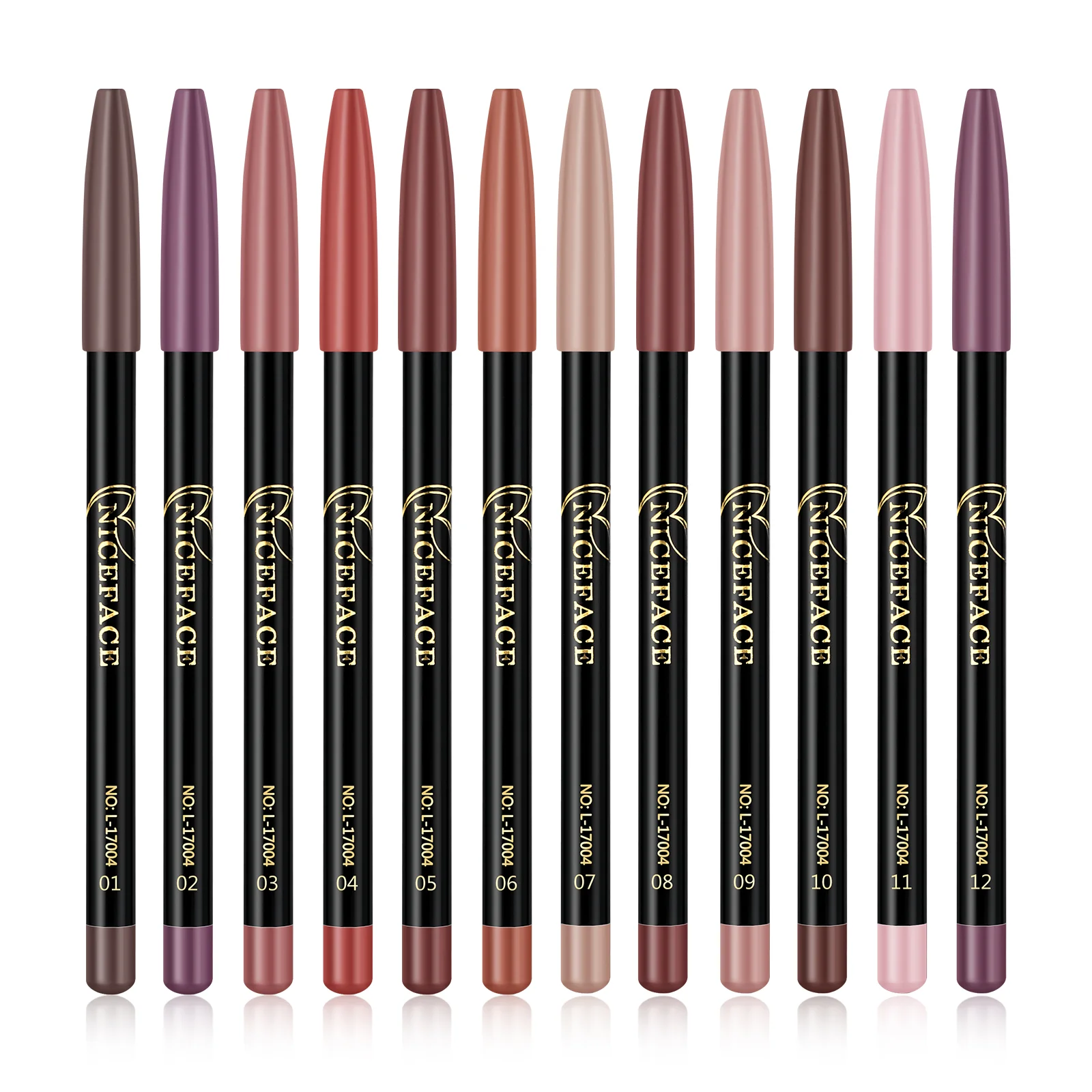 

Lip Line Pencils Makeup Sets Lip Liner Makeup Tools Wooden Waterproof Lip Lipstick Sets