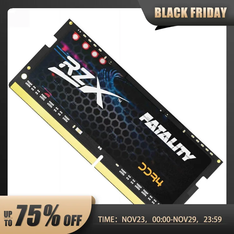   RZX DDR4 Memoria RAM 노트북 16GB 8GB 32GB 1.2V 260pin 3200MHz 2666MHz 2400MHz PC4 노트북 Sodimm 