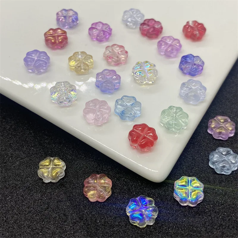 10 шт./лот красочные неправильной формы Чешские Хрустальные стеклянные бусины для