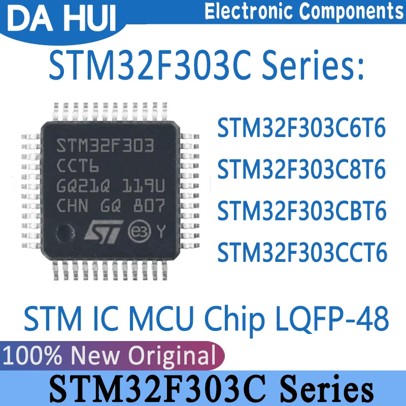 

STM32F303C6T6 STM32F303C8T6 STM32F303CBT6 STM32F303CCT6 STM32F303C STM32F303 STM32F STM32 STM IC MCU Chip LQFP-48 in Stock