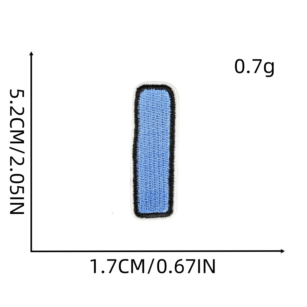 Мультяшные арабские цифры английская буква значок аппликация вышитые нашивки