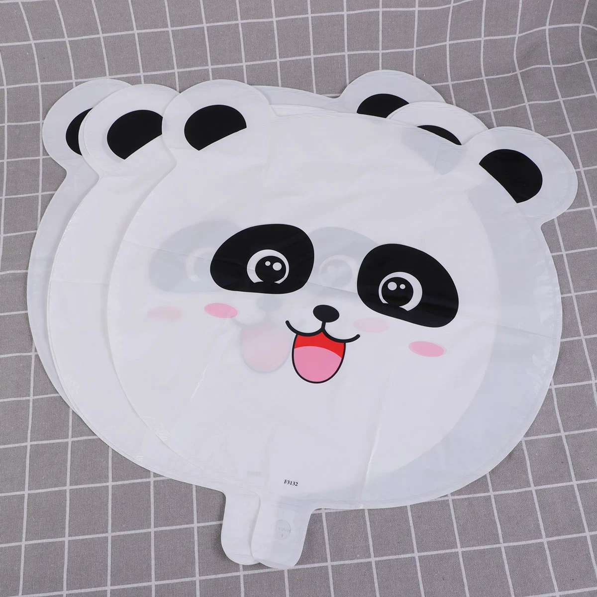 

6 Pcs Baby Decor Happy Birthday Panda Foil Balloon Festival Party Large Toddler