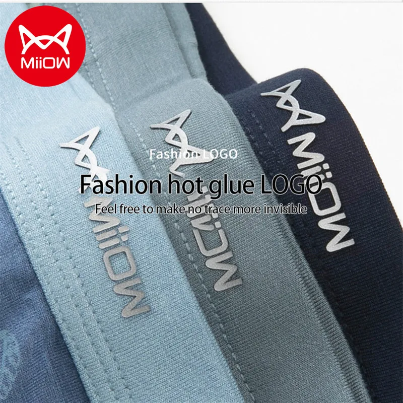 

MiiOW 3pcs Modal Men Print Seamless Boxer Shorts Underwear AAA Antibacterial Breather Man Boxershorts Sexy Men's Panties 4XL