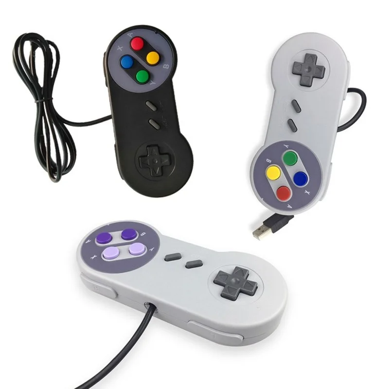Игровой USB-джойстик для Nintendo SNES геймпад ПК с Windows и MAC | Электроника