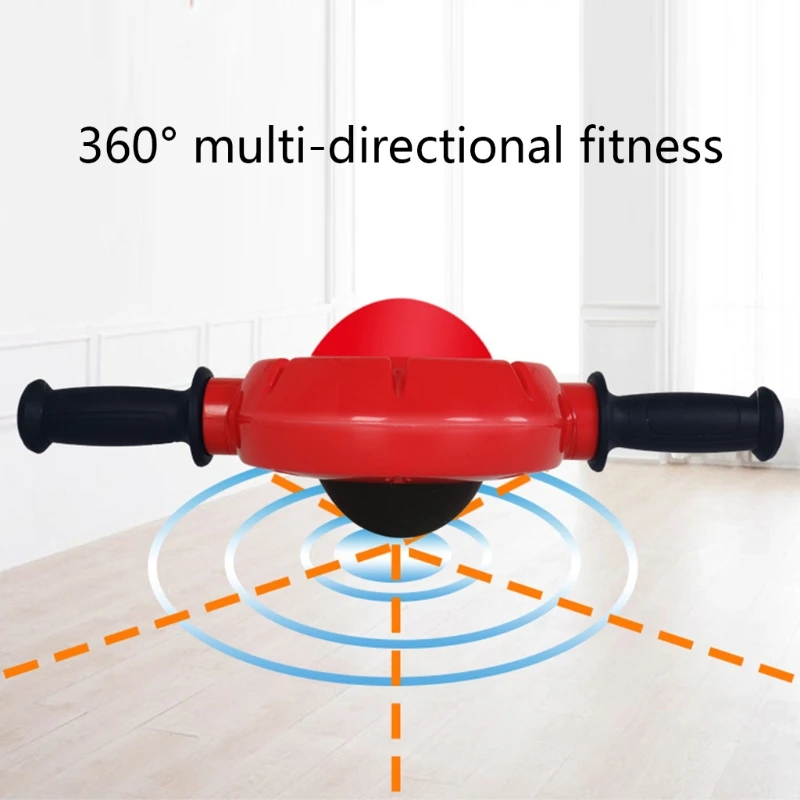 

360 Degrees Abdominal Wheel Ab Roller Muscle Training Fitness Equipment Massager