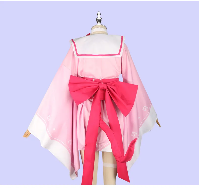 Унисекс аниме Cos Allied Hyakkiyako косплей костюм кимоно нестандартного размера