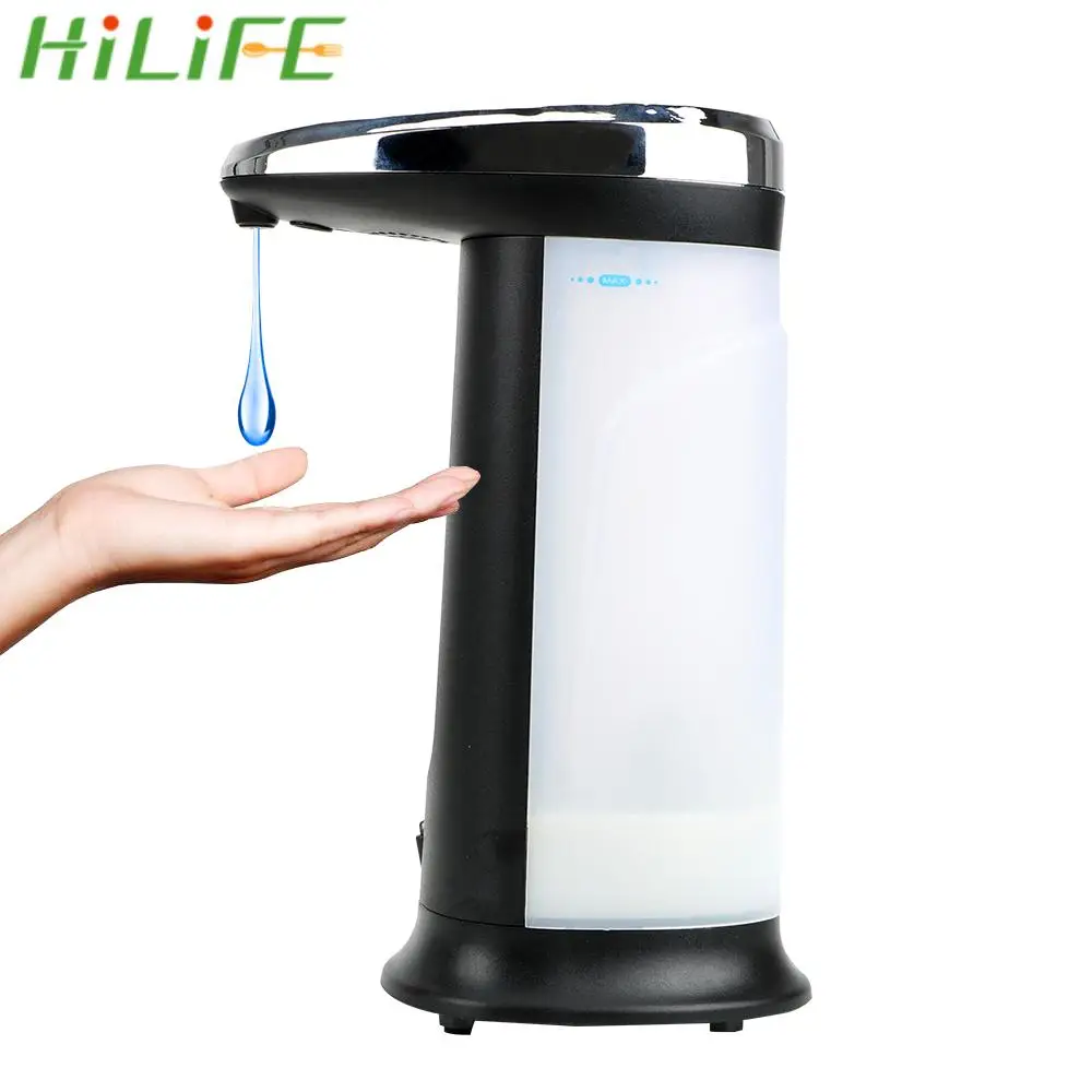 

400 мл Интеллектуальный сенсор автоматический дозатор жидкого мыла для рук Чистящая Бесконтактный дозатор дезинфицирующего средства Аксессуары для ванной комнаты