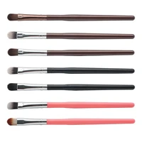 5pcs long handle eyeshadow brush portable eyebrow sponge stick eyeshadow applicator eyeshadow cosmetic beauty makeup tools