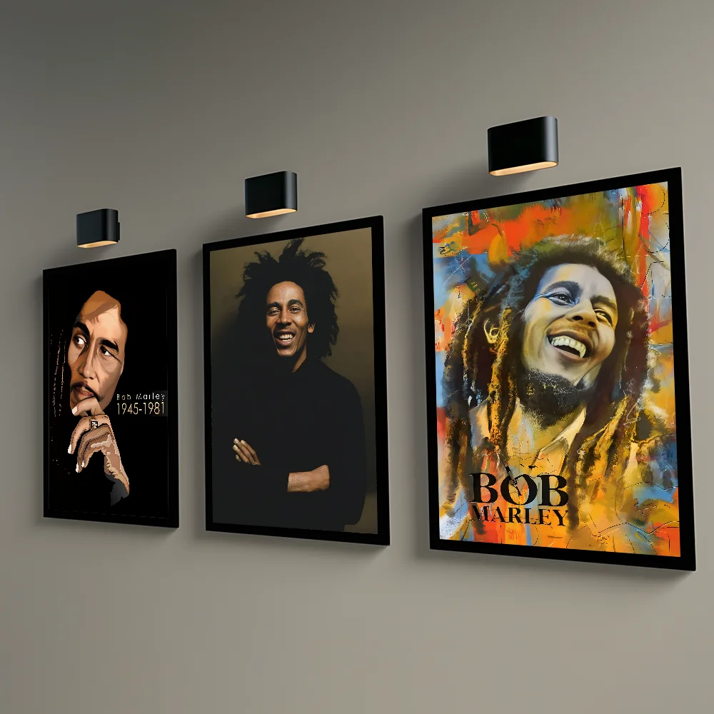Настенный плакат Singer Abstract B-Bob M-Marley