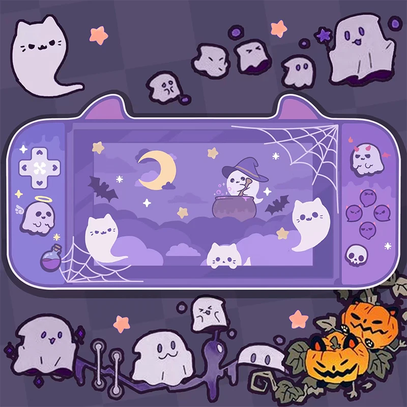 

Pad Keyboard Water Nonslip Accessorie Purple Gamer Desk Desk Large Mouse Proof XXL Computer Laptop Ghost Gaming Mat Pad Extra