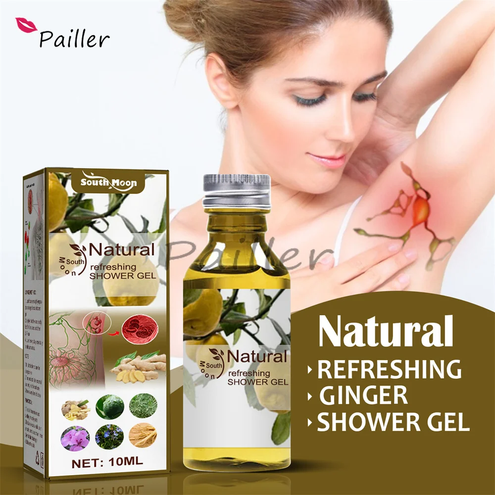 

Гель для душа с имбирем для лимфатики увлажняет и увлажняет кожу