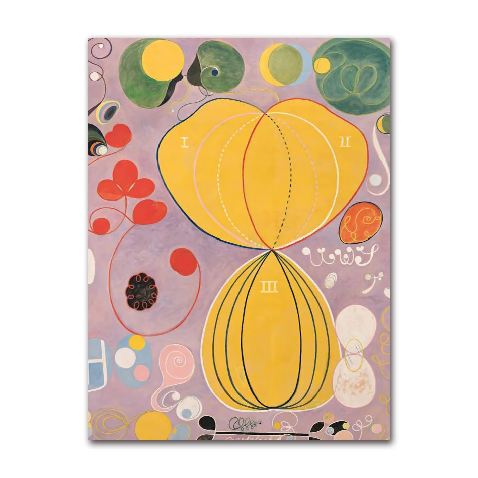 Абстрактная картина на холсте AliPaint