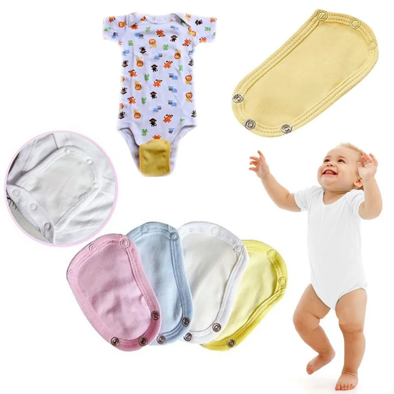 

Multi Color Lovely Baby Boys Girl Kids Jumpsuit Diaper Lengthen Extender Extension Solid Soft Jumpsuit Bodysuit Extender