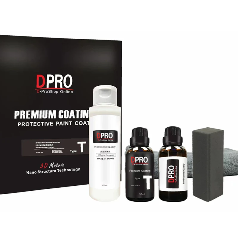 

Dpro T Premium Coating Ceramic Car Coating Plating Crystal Nano Coat Liquid Glass Anti-scratch Cars Polish Wax Detailing Auto