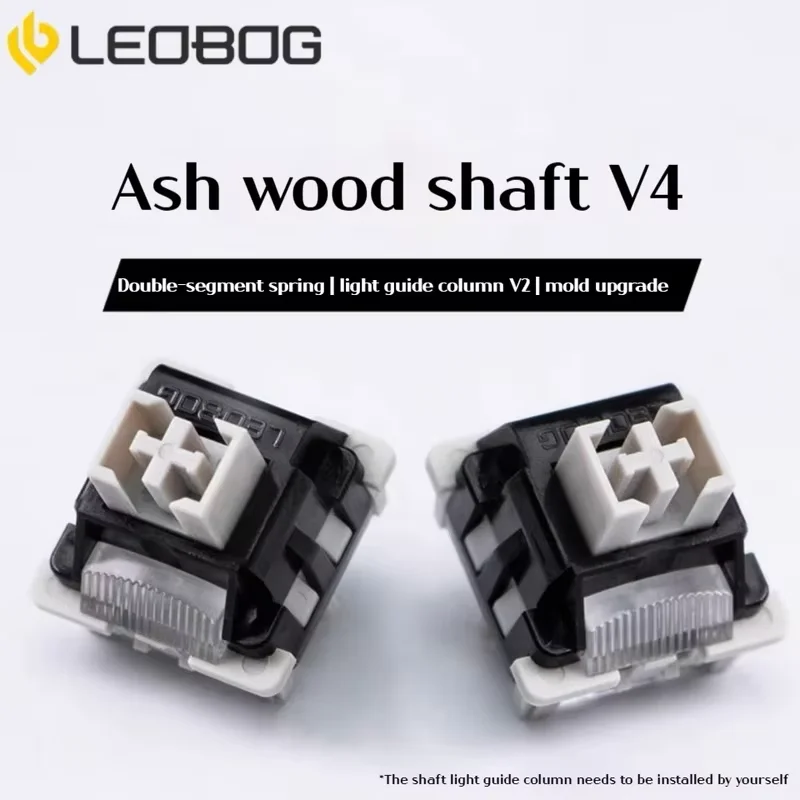 Переключатель LEOBOG GrayWood V4 V3 линейные переключатели POM HIFI комплект механической