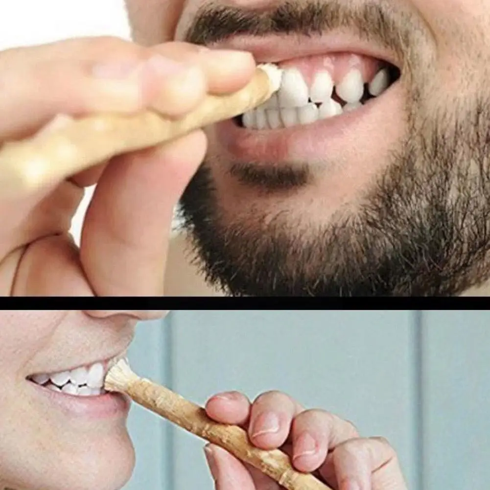 

1pc Portable Miswak Siwak Natural Toothbrush Misvak Miswaak Teeth Traditional Arak Travel Whitener Toothbrush Manual P1J9