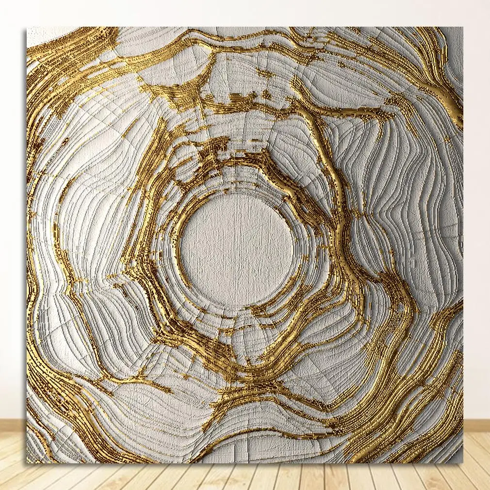 

Картинки для домашнего дизайна, декор, настенное искусство, абстрактная картина на холсте, украшение для гостиной, золотой постер и принт в скандинавском стиле