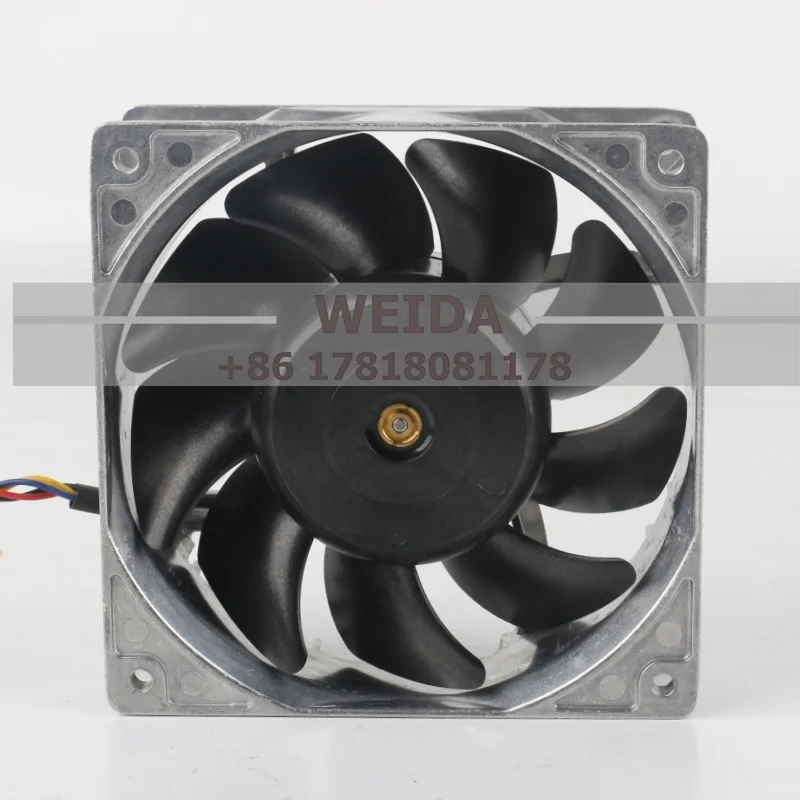 Фото Sanyo 5 В 12 В 24 В постоянного тока 48 В 0,11 А AC EC 12038 120X120X38MM 12 см преобразователь частоты алюминиевая рама четырехпроводной 9GL1248J103 охлаждающий вентилятор №3
