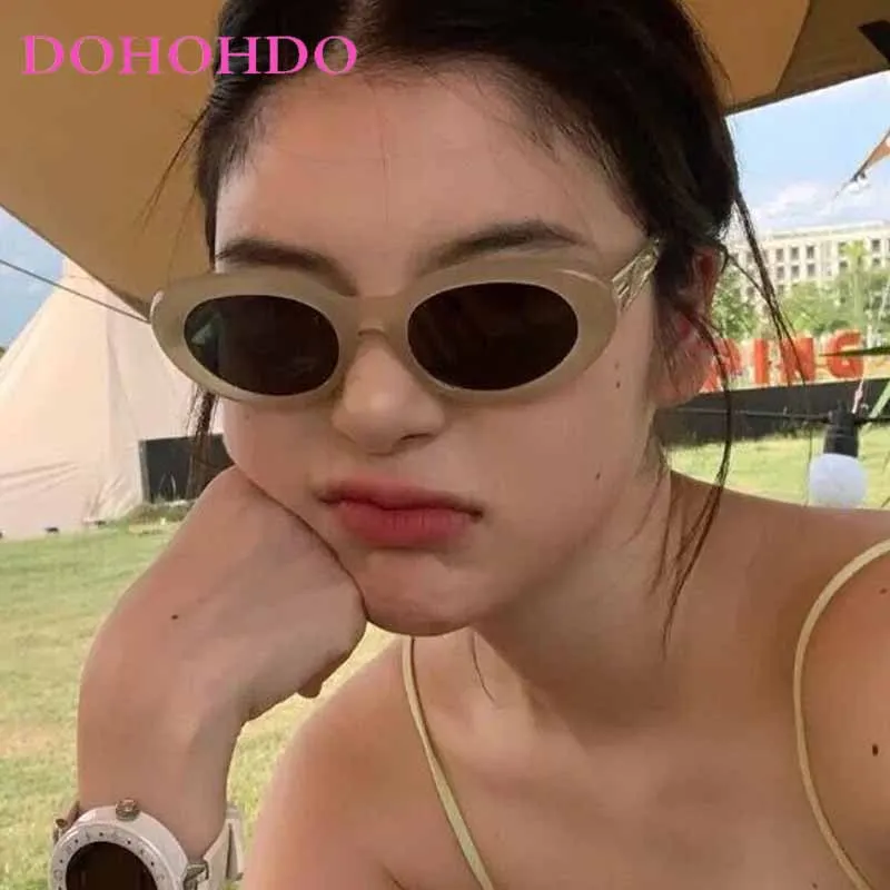 DOHOHDO новые солнцезащитные очки в стиле ретро женские модные леопардовые цвета