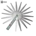 100 мм Длина метрический щуп Калибр 17 лезвие зазор наполнитель 0,02-1,00 мм толщина измерения макет инструмент