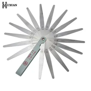 100 мм Длина метрический щуп Калибр 17 лезвие зазор наполнитель 0,02-1,00 мм толщина измерения макет инструмент