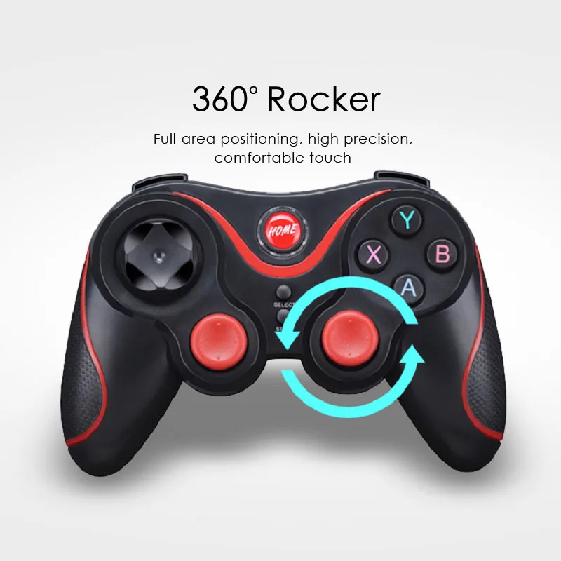 Kup Bezprzewodowy Kontroler Gier Z Bluetooth Na PC Telefon Komórkowy TV, Pudełko Joystick Komputerowy Na Tablet PC, Kontroler Gamepad Joypad TV
