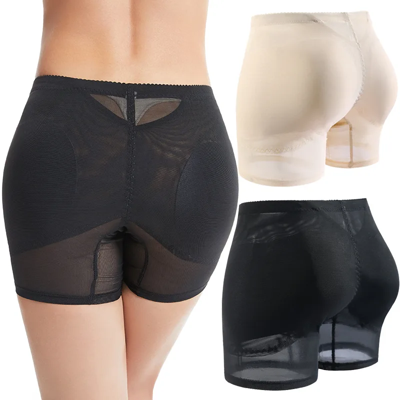 

Butt Lifter Pants Women Buttocks Plump Hips Push Up Breathable Mesh Body Shaper Panties Fake Ass Padded Boxer Shapewear Shorts