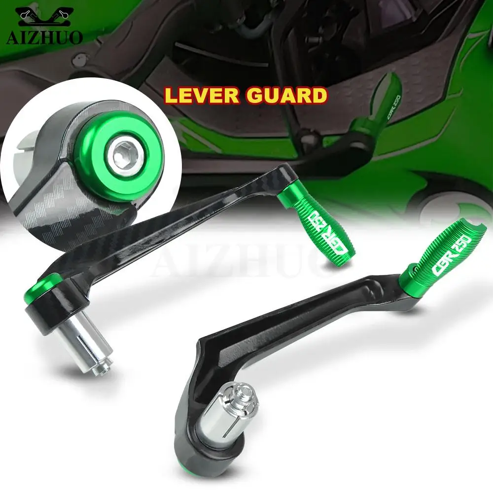 

Motorcycle Lever Guard For Honda CBR250 7/8" 22mm Universal Handlebar Grips Brake Clutch Levers Protect CBR 250 1988-1994 1993