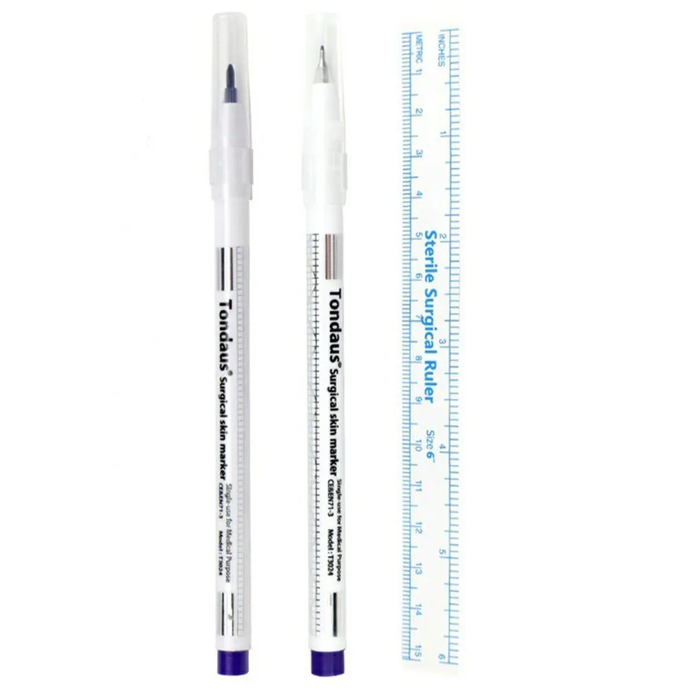 

Skin Marker Pen Sterile Beauty Eyelash Extension Fixed Point Marker Pen Skin Positioning Marker for Tattoo Eyelash Grafting Tool