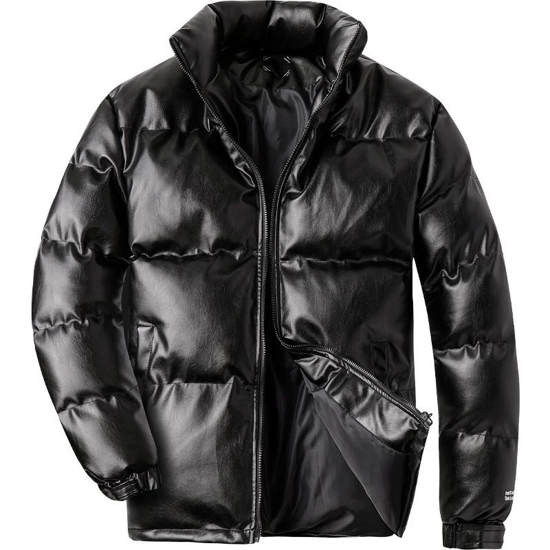 2022 New Winter Jacket Men Casual Wear Padded Warm Coat Male  Thicken Coat Man's Windproof Fashion Black Coat