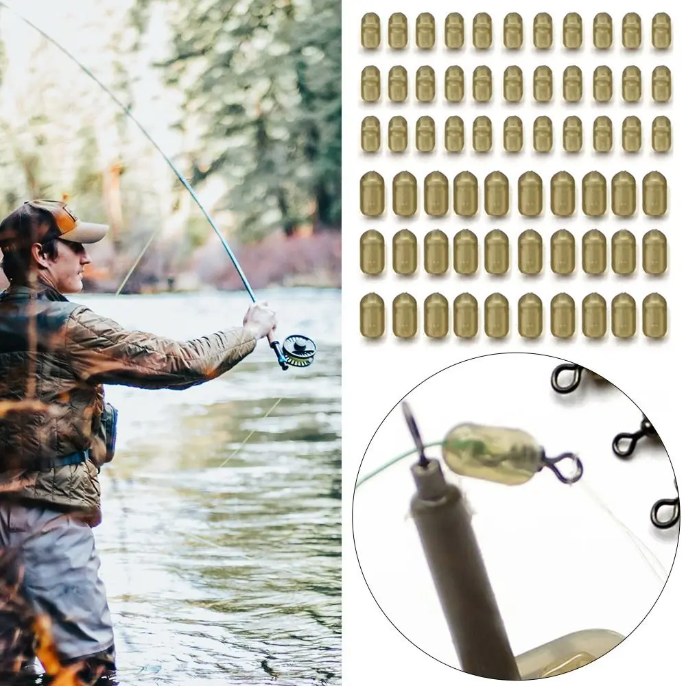 

New Accessories Fishing Tackle Connector Swivel Stop Beads Spinner Swivel Feeder Coarse Carp Fishing