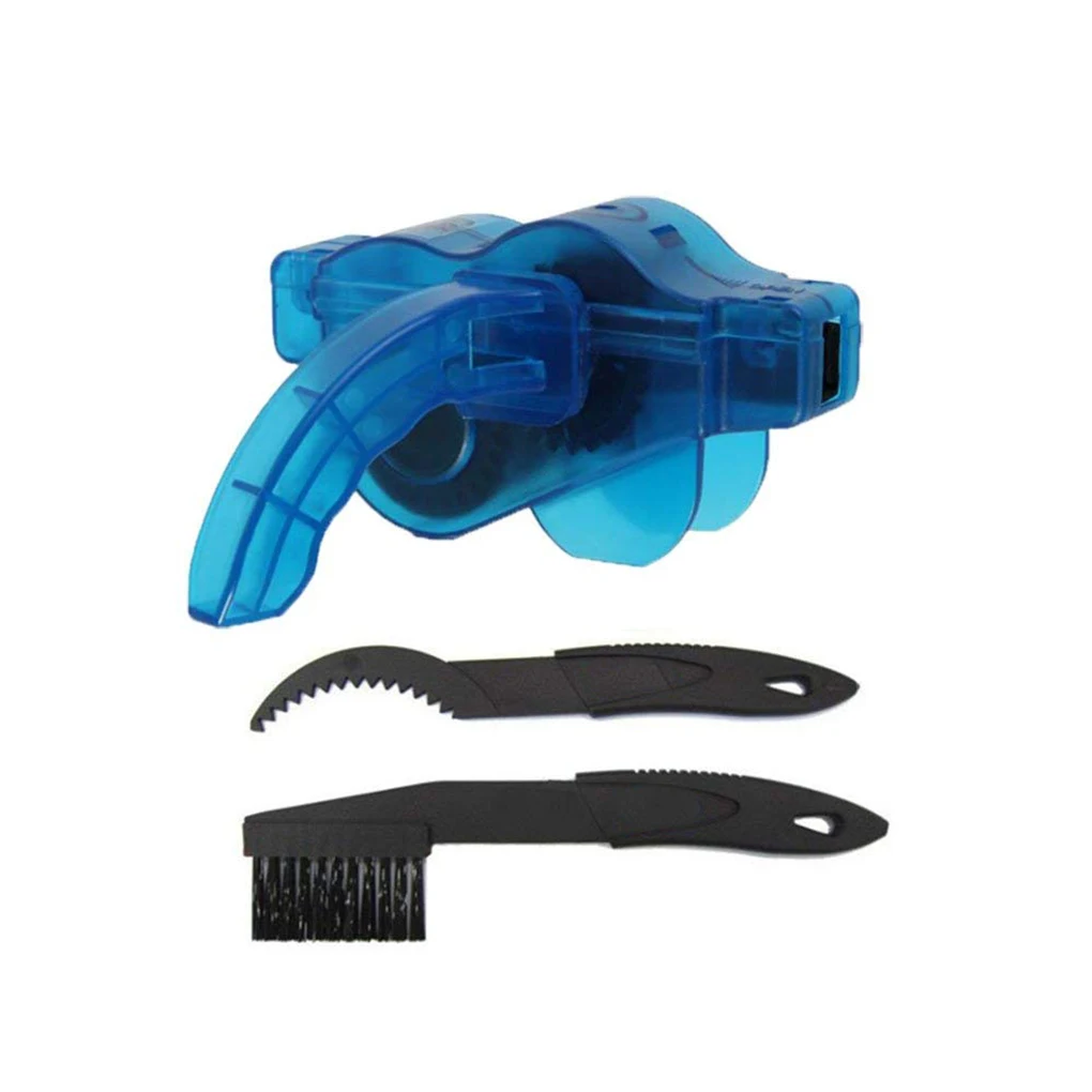 

3PCS/Set Bicycle Chain Cleaner Scrubber Brushes Mountain Bike Wash Tool Set Cycling Cleaning Kit Bicycle Repair Tools