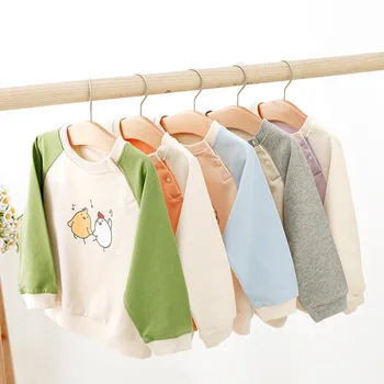 Animal Kingdom Adventures: Boys and Girls Sweatshirts and T-shirts with Cartoon Creatures, Ideal for Spring Playtime 1-6 Years 1