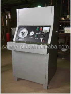 Автоматическая машина для наполнения азотом огнетушителя DCP/воды/пенопласта