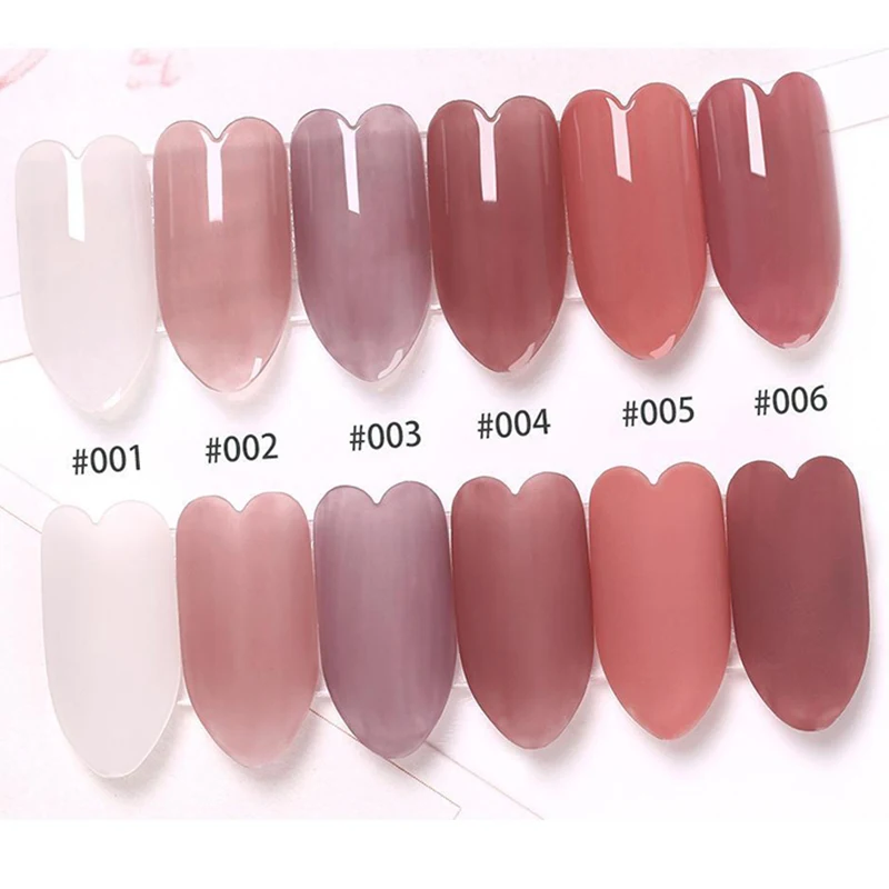 

6 Colors Nail Gel Polish 8ml Purple Pink Soak Off Uv Led Long Lasting Varnish Gel Nail Art Polish Gel for Manicure DIY Supplies