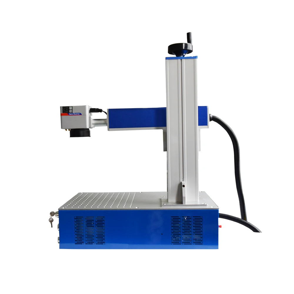 20 Вт 30 50 70 100 Портативная оптоволоконная лазерная маркировочная машина с разумной