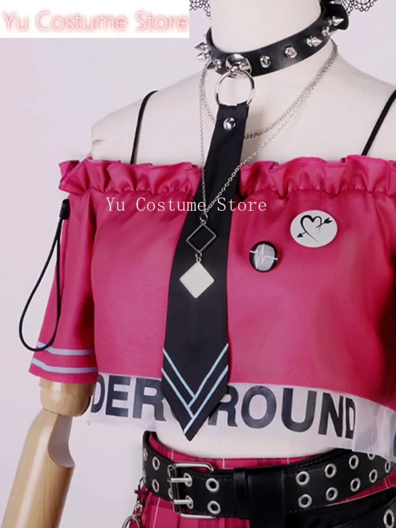 ЮйКостюм Аниме! Игровой костюм Vtuber Isigami Nozomi прекрасная униформа карнавальный на