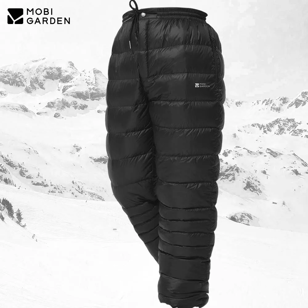 MOBI GARDEN Штаны с гусиным пухом уличные штаны для кемпинга пешего туризма треккинга