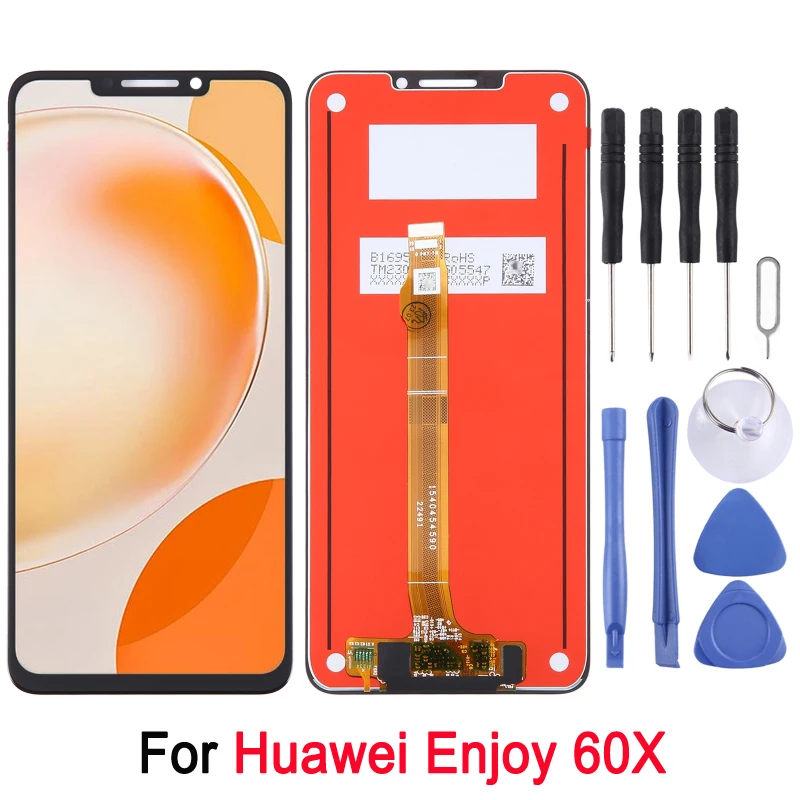 Оригинальный ЖК-экран для телефона Huawei Enjoy 60X, ЖК-дисплей 6,95 дюйма, дигитайзер, полная сборка, Запасная часть