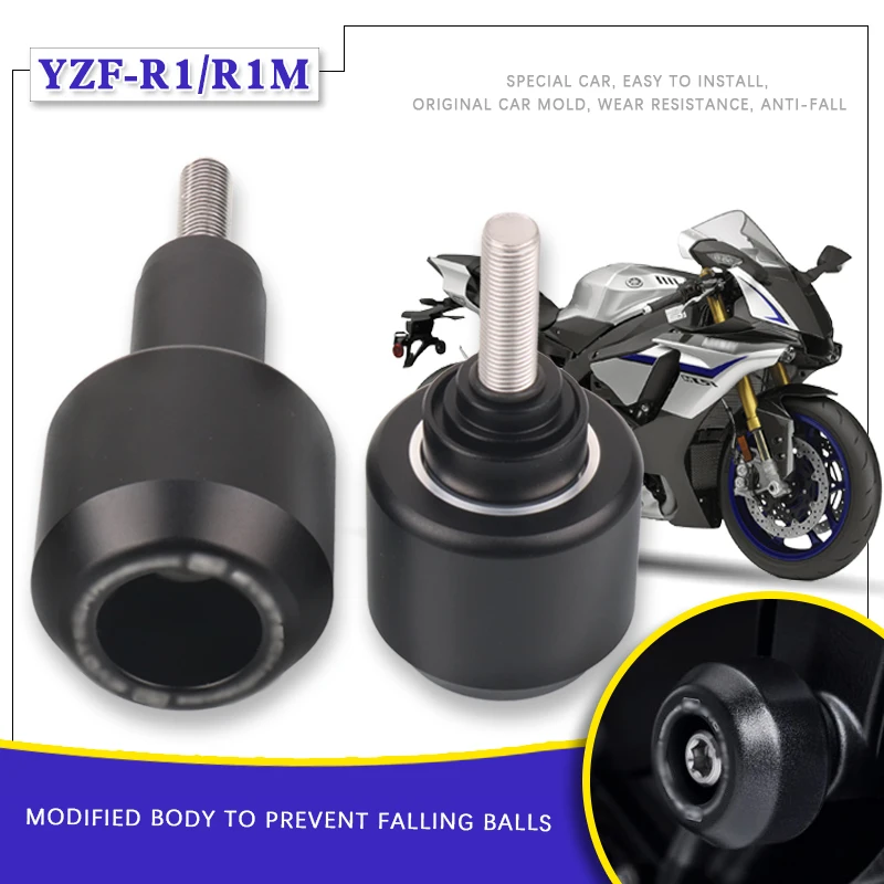 

For YAMAHA YZF-R1 YZF R1 R1M YZFR1 YZFR1M 2015-2022 Motorcycle Falling Protection Frame Slider Fairing Guard Crash Pad Protector